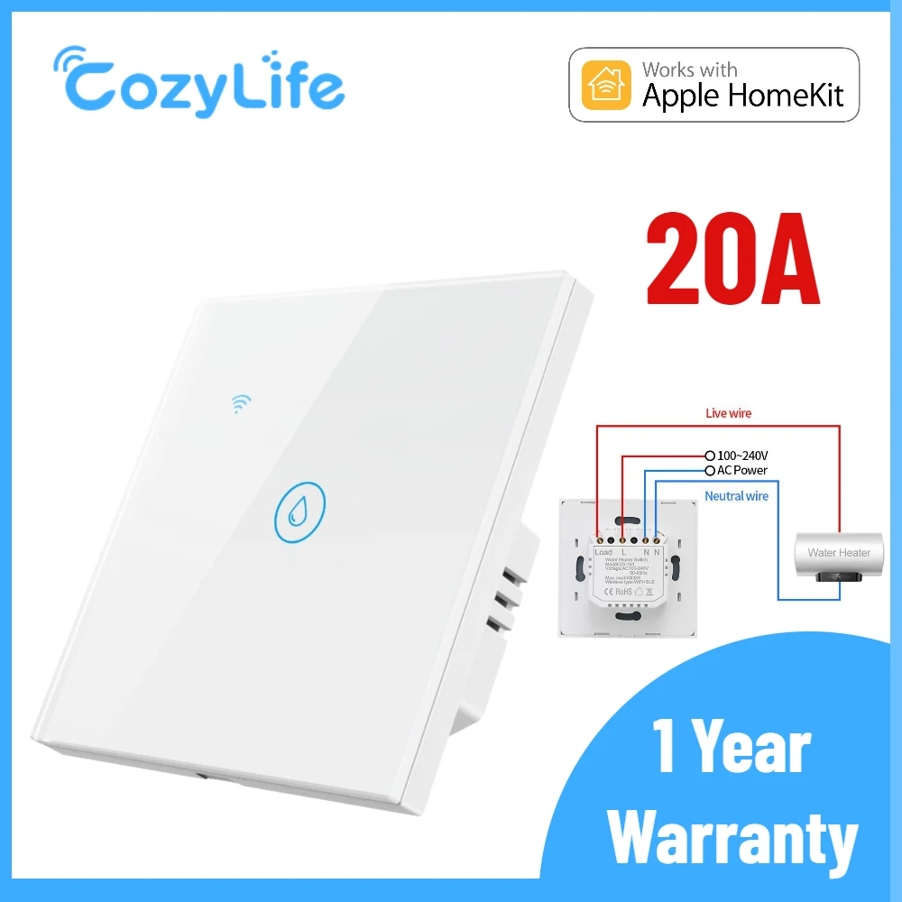 HomeKit20ASmartTouchSwitchForBoilerWaterHeaterTimerPanel