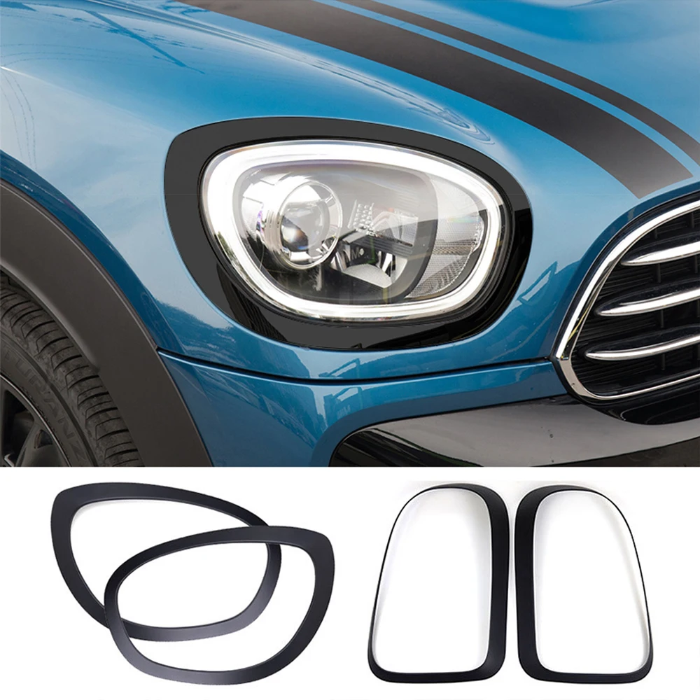 

Car Eyebrow Head light Taillight Frame Rear Lamp Ring Cases Housing For Coope r S J C W F 60 Country Car Styling Accessories