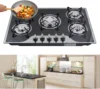 Cooktop 23'' 30 Inch 35'', Built-in NG/LPG Convertible Gas Cooktops 4 Burners 5 Burner Gas hob, Gas Countertop Plug-in with Temp 2