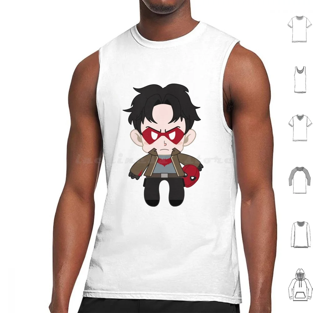 Jason Robin Canotte Stampa Cotone Jason Robin Red Hood Robin Comics Comics Robin Nightwing Red Tim Drake Red Robin Jason