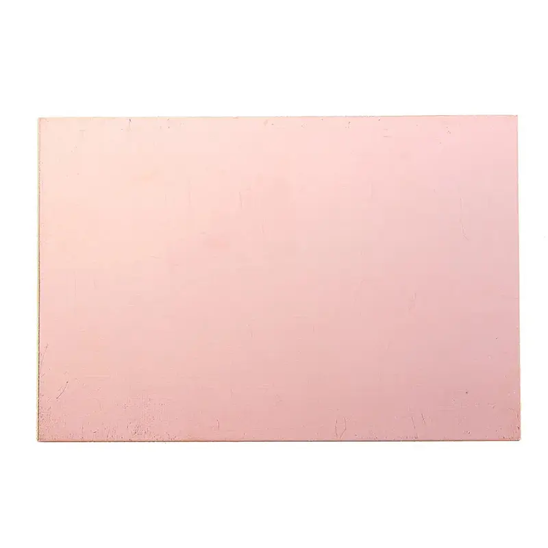 5Pcs 10x15 FR4 Fiberglass Copper Clad Laminate 10*15cm PCB Double-Sided Prototype Board DIY Laminated Printed Circuit Board image 3