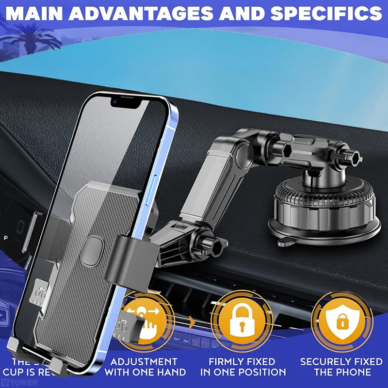 Universal Smartphone Car Mount Holder