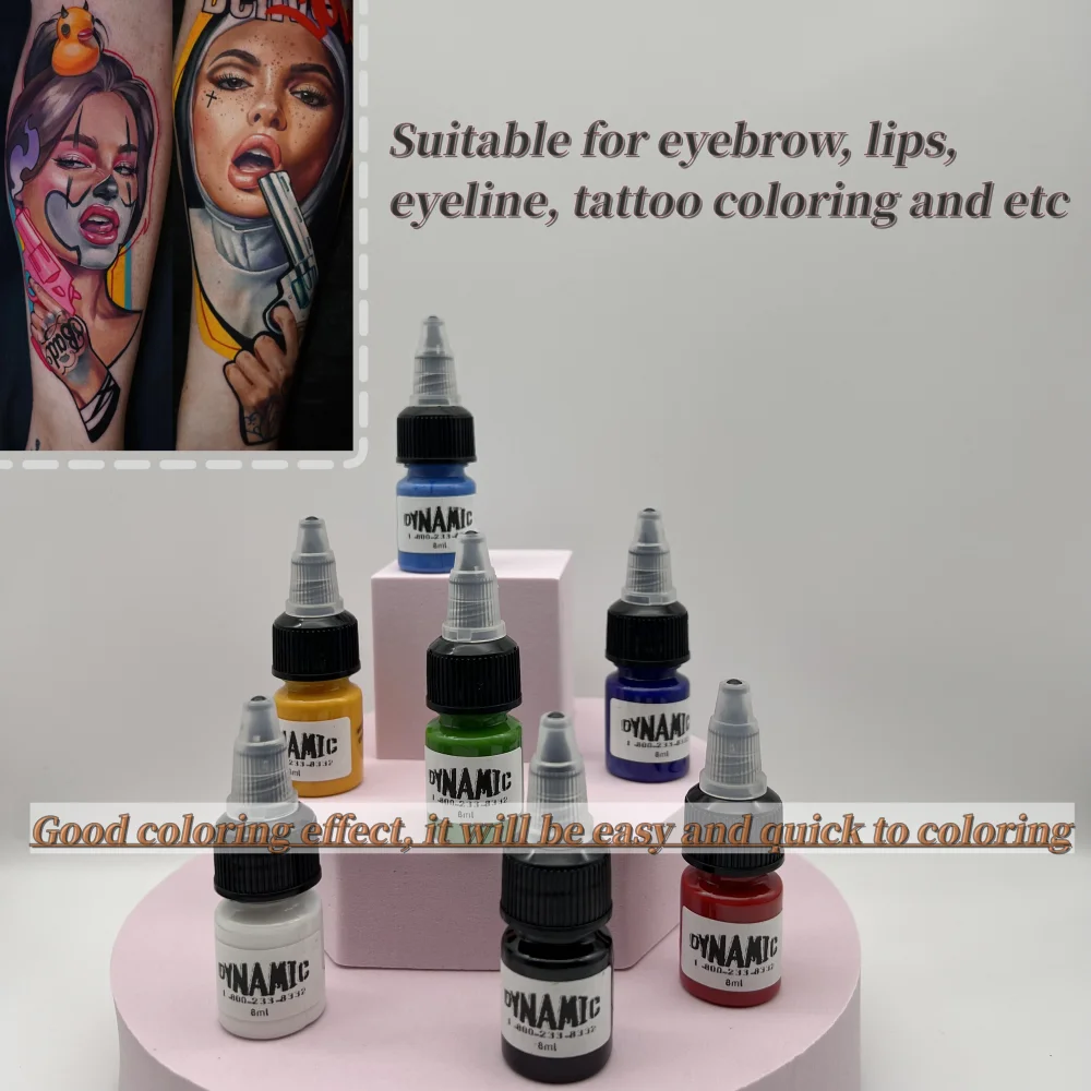 

14Colors Professional Tattoo ink for Body Art Natural Plant Waterproof Micro Pigment Permanent Tattoo Ink For Body Art Paint