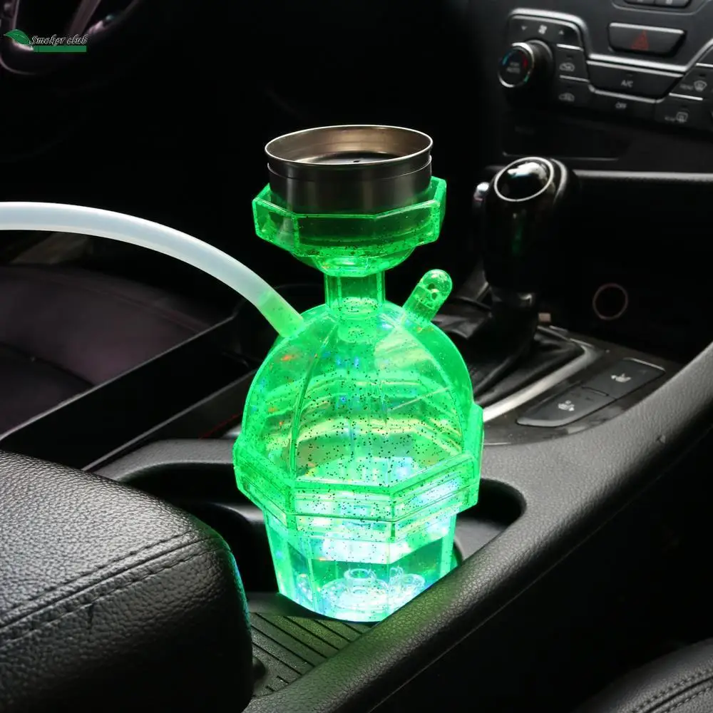 Car Hookah Portable Hand Chicha Cup Shisha Anti Scald Sheesha With hook