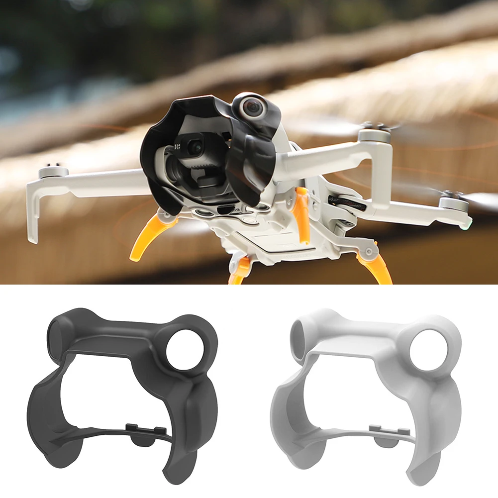 DJI 미니 4 프로 드론용 렌즈 커버, 짐벌 렌즈 후드, 스크래치 방지 카메라 가드 햇빛가리개 렌즈 보호대 캡