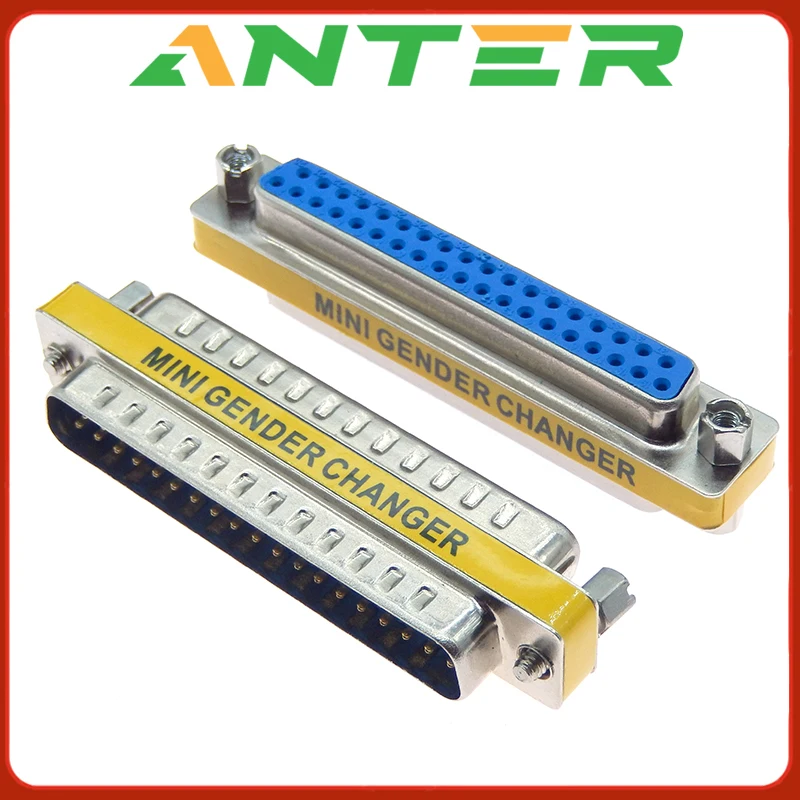 1 Pz D-Sub Db37 Cavo Seriale Adattatore Esteso 37 Pin Maschio A Maschio M/M Db37 Femmina A Femmina F/F Minitype Changer Connettore