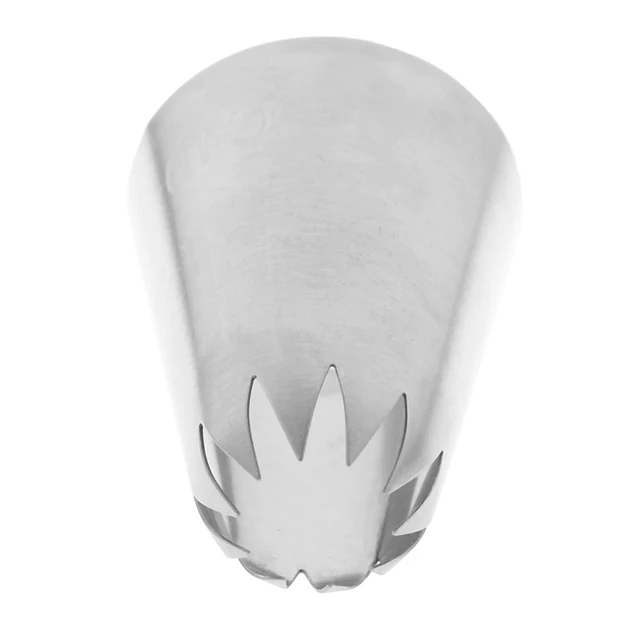 #C10 Nagy Méretű Csővezeték Fúvókák Tejszín Dekoráció Jeges Tippek 10 Foga Szoros Csillag Tészta Fúvóka - Image 6