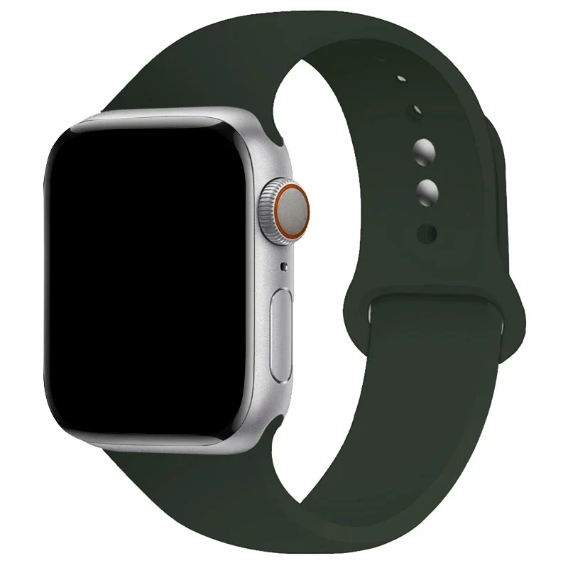 Silicone Sports Band for Smartwatch - Adjustable Loop Bracelet