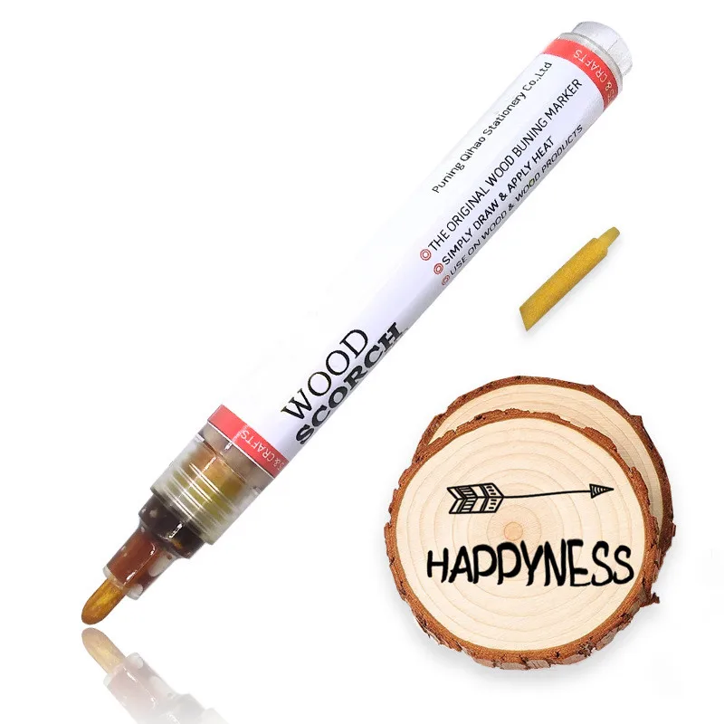 Wood Burning Pen Scorch Wood Burned Marker Pyrography Pens for DIY Projects  Fine Tip Woodworking Supplies - AliExpress