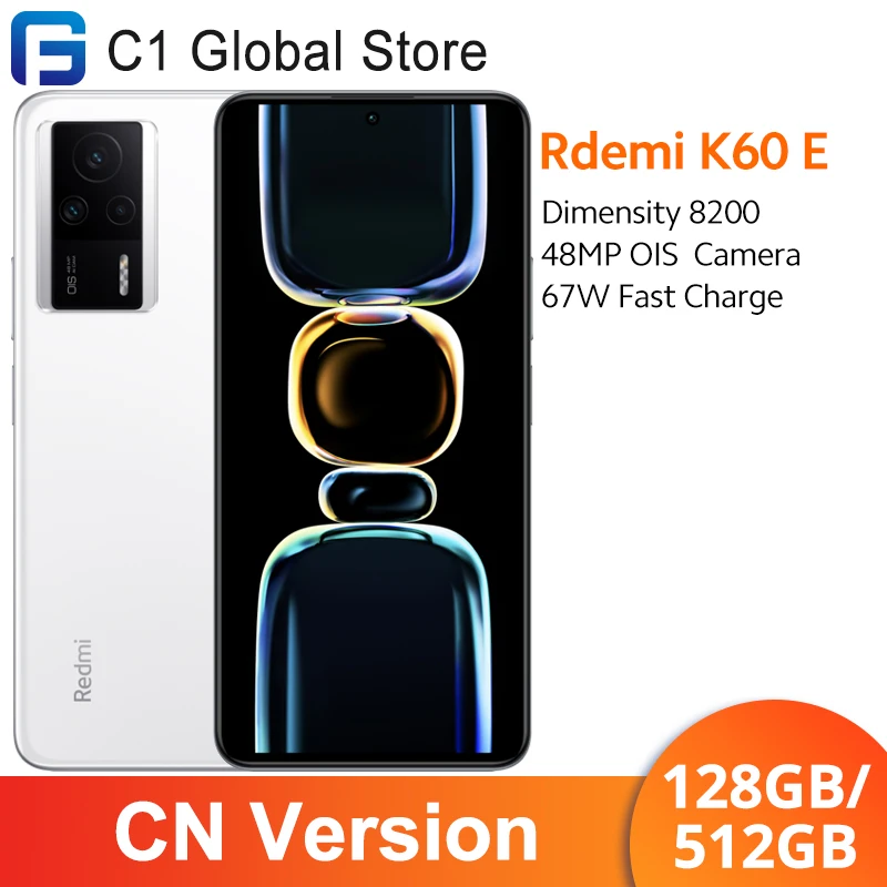 Original Xiaomi Redmi K60E 5G 128GB/512GB Dimensity 8200 