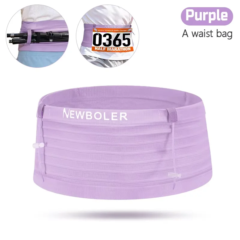 NEWBOLER Elastic Sports Waist Pack for Running, Cycling, and Mountaineering