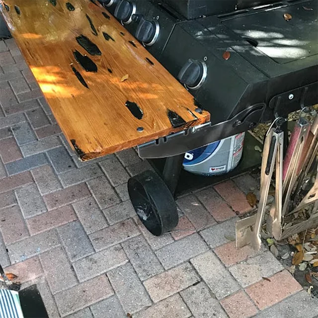 1Set Tűzhely Polc Konzolkészlet A Barbecue Kályhához Rozsdamentes Acél Konzol Az Asztali Hordozható, Leválható Bbq Kiegészítő Bővítéséhez - Image 3