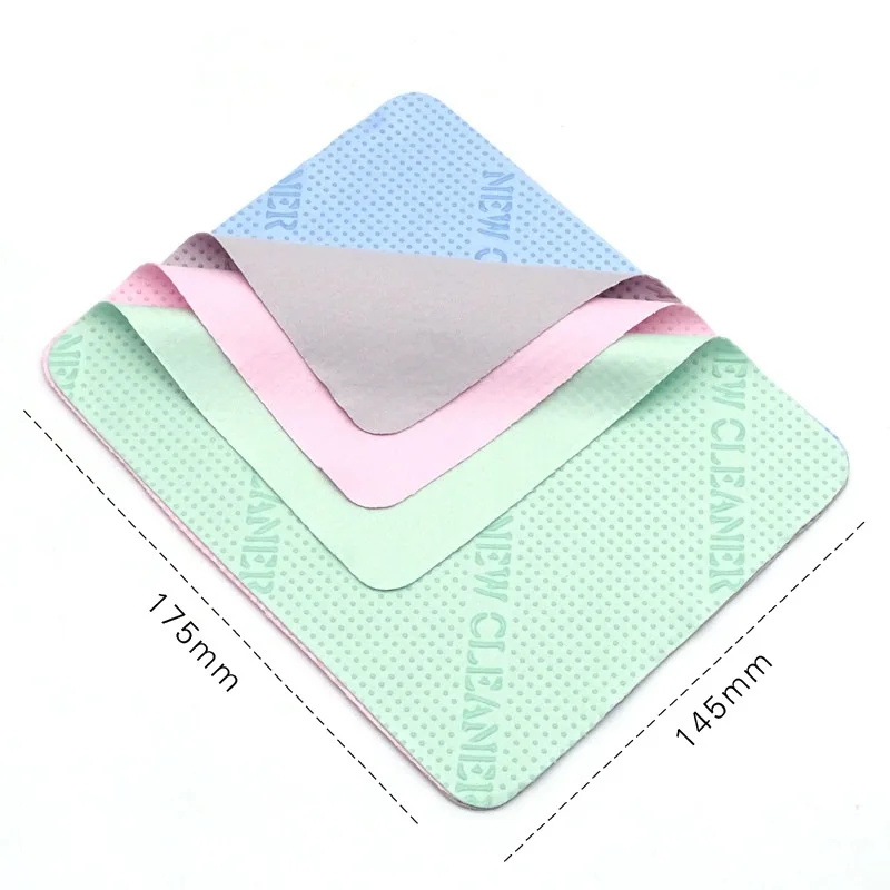 5pcs Non-slip Wipes Cleaner Clean Glasses Lens Cloth For Sunglasses Microfiber Eyeglass Clothes For Camera Computer Customized