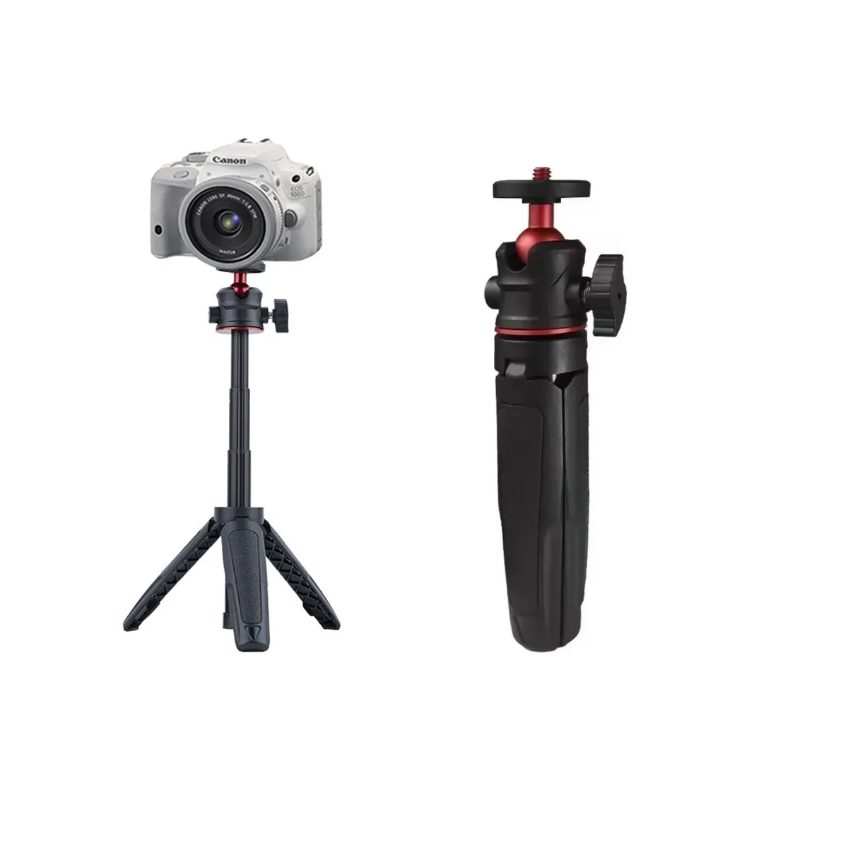 Extension Pole Tripod, Mini Selfie Stick Tripod Stand