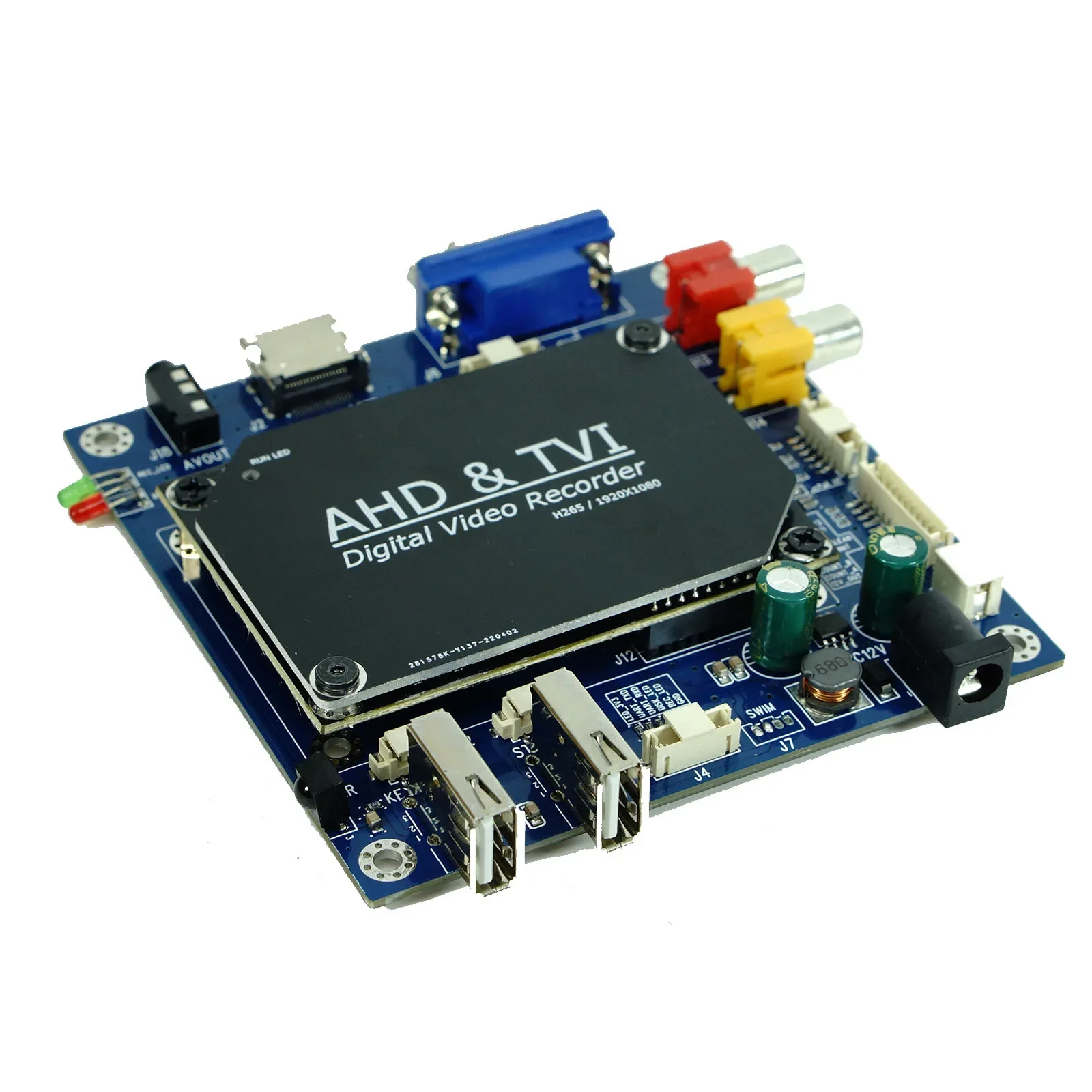 Professional Pipeline Inspection Recording System Main Board supports analog CVBS/ AHD 1080P/720P video input/SD/U-disk storage