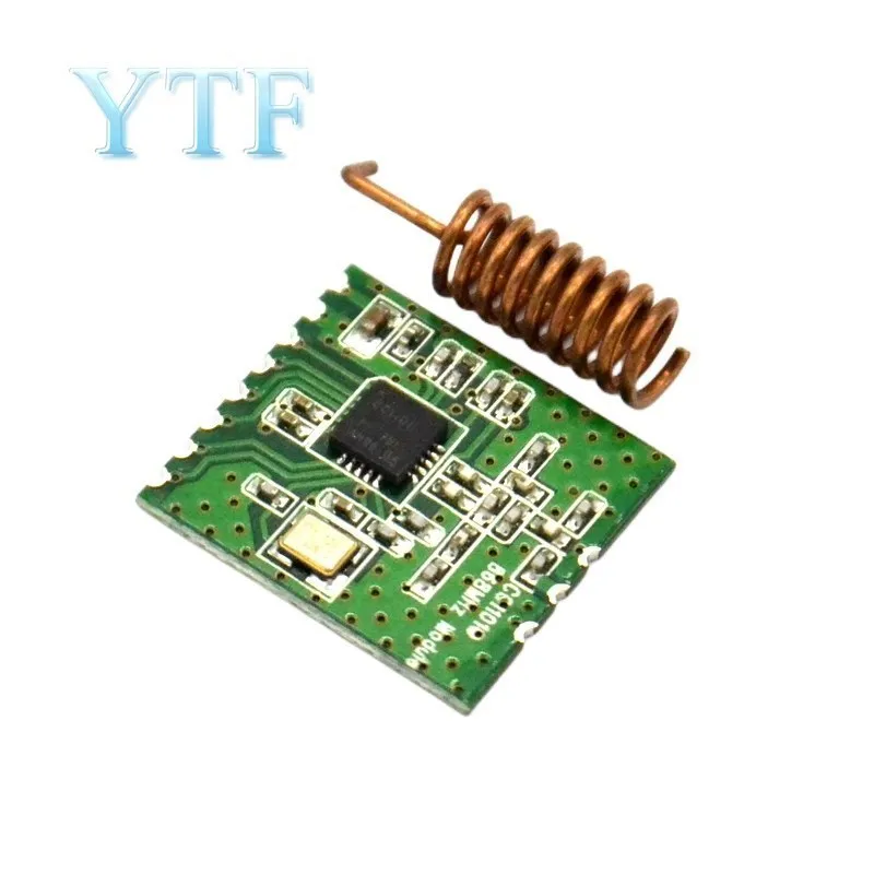 

CC1101 Wireless Module Long Distance Transmission Antenna 868MHZ M115 For FSK GFSK ASK OOK MSK 64-byte SPI Interface Low Power