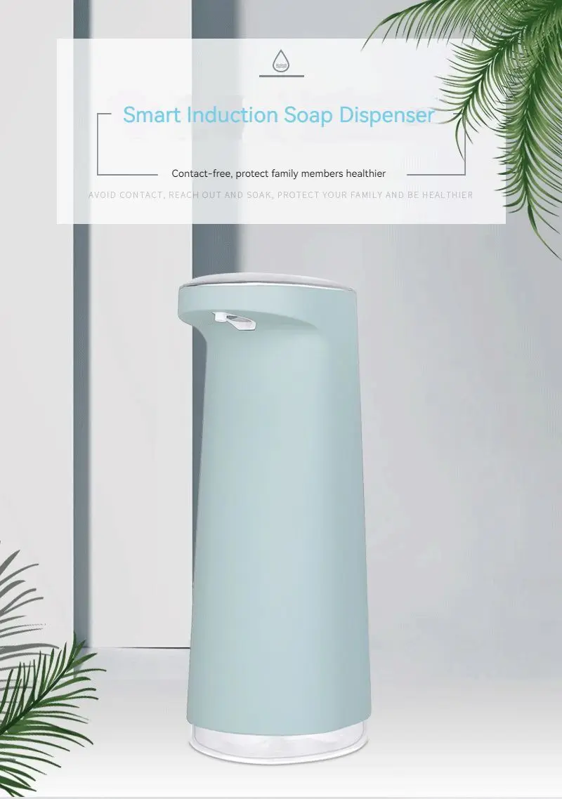 Touchless espuma e distribuidor líquido, acessórios do banheiro, novo