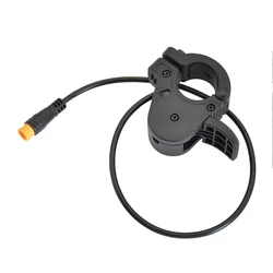 Enhanced Universal Thumb Throttle for Electric Bicycles and Scooters (M8 Male plug)