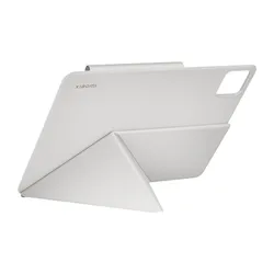 Original Magnetic Dual - Sided Leather Stand Case with Smart Wake/Sleep (WHITE)