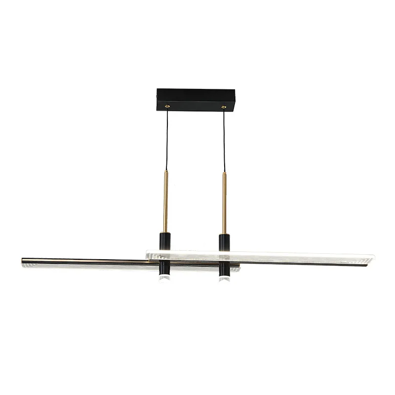 

Home Decor LED Modern Minimalist Chandelier & Pendant Lamp Dimmable Suspension Light Fixture Acrylic Lampshade for Living Room