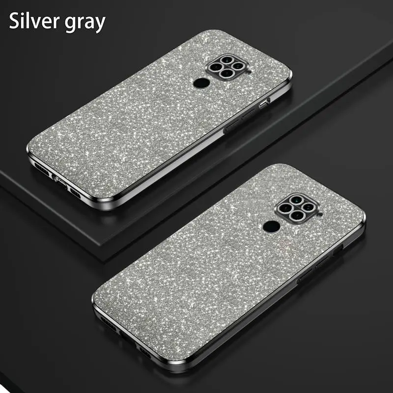 Redmi9 Luxury Glitter Gradient Plating Case For Xiaomi Redmi Note
