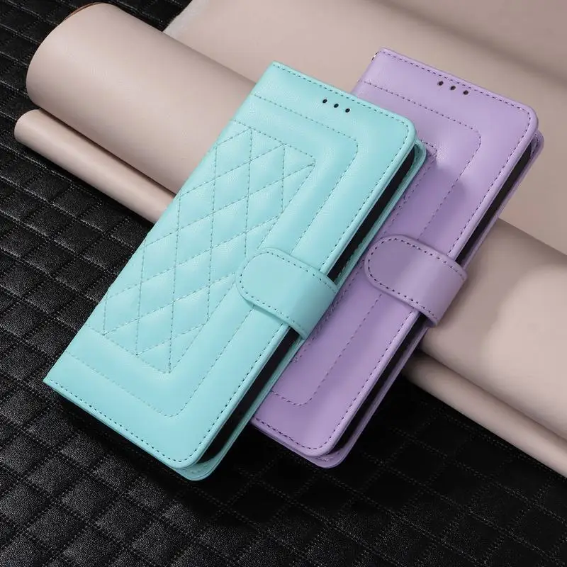 Coque de téléphone pour iPhone 16 15 14 13 12 11 Pro Max XR X XS Max 7 8 6 6S Plus Coque en cuir à rabat Portefeuille de luxe_voghion.com
