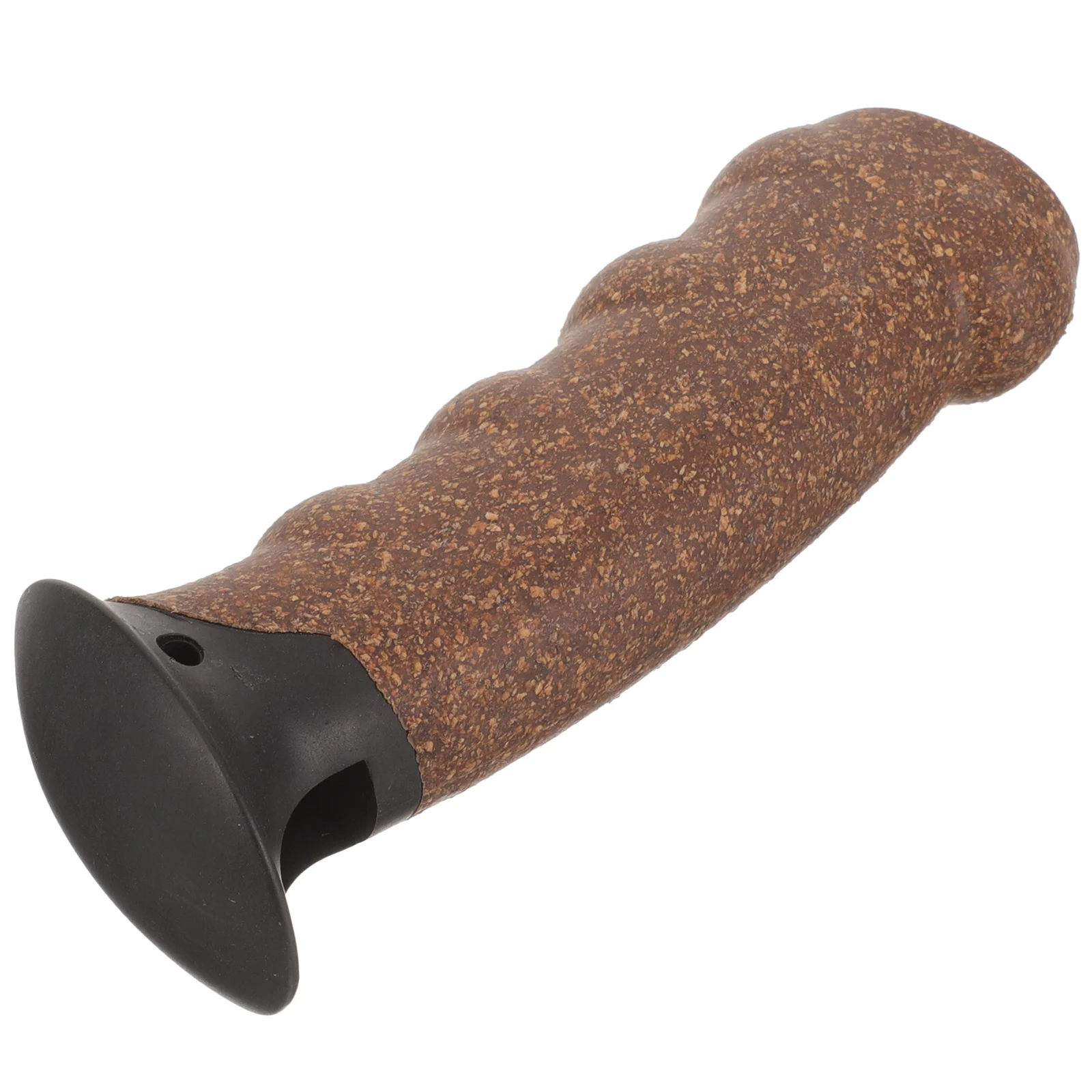 Yellow Round Hiking Pole Grip Professional Trekking Rod Handle Walking Stick Adapter Portable Cane Replacement Ski Pole