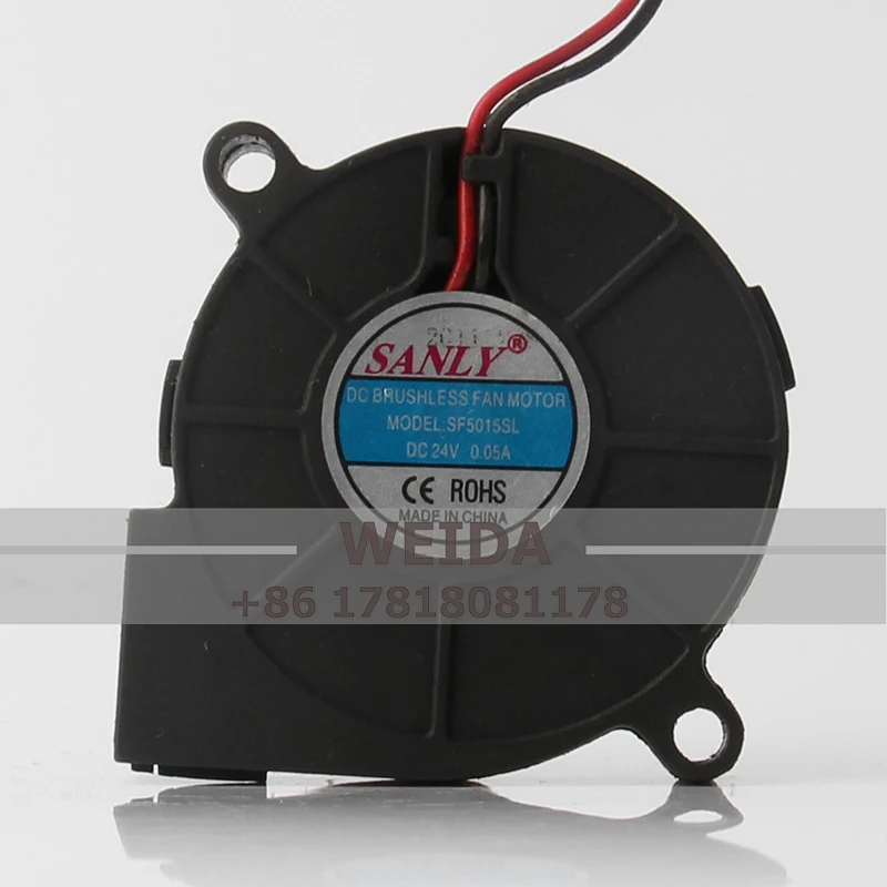 

SF5015SL Case Cooling Fan for SANLY 12V 48V DC24V 0.05a EC AC 50X50X15MM 5015 5cm Humidifier Turbofan Atomizer Heat Dissipation