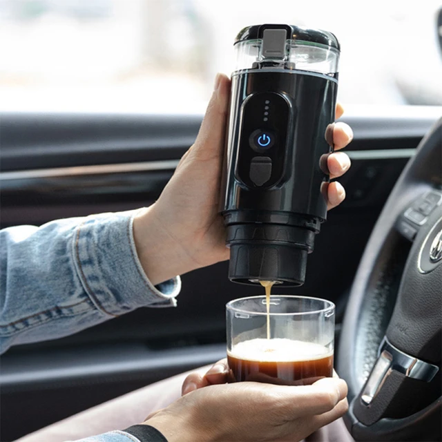 12V 10A Mini Car Espresso Coffee Cup Portable Rechargeable Coffee Machine  Car Heating Cup Water Heater Bottle Kettle Coffee Mug - AliExpress