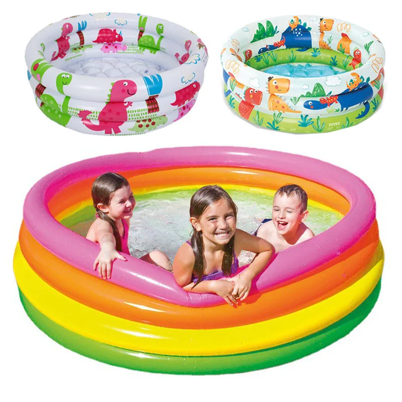 Piscine gonflable en PVC pour bébés, jouet d'été pour enfants, baignoire portable pour jeu d'eau, jouet de sport en plein air pour enfants