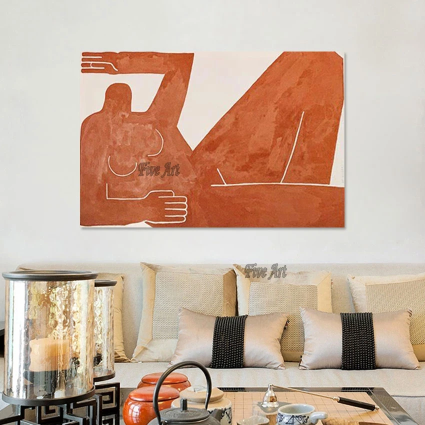 

Настенная картина ручной работы, индийские голые девушки, Безрамные Картины для боди-арта, брезентовые образцы, предметы декора простого дизайна