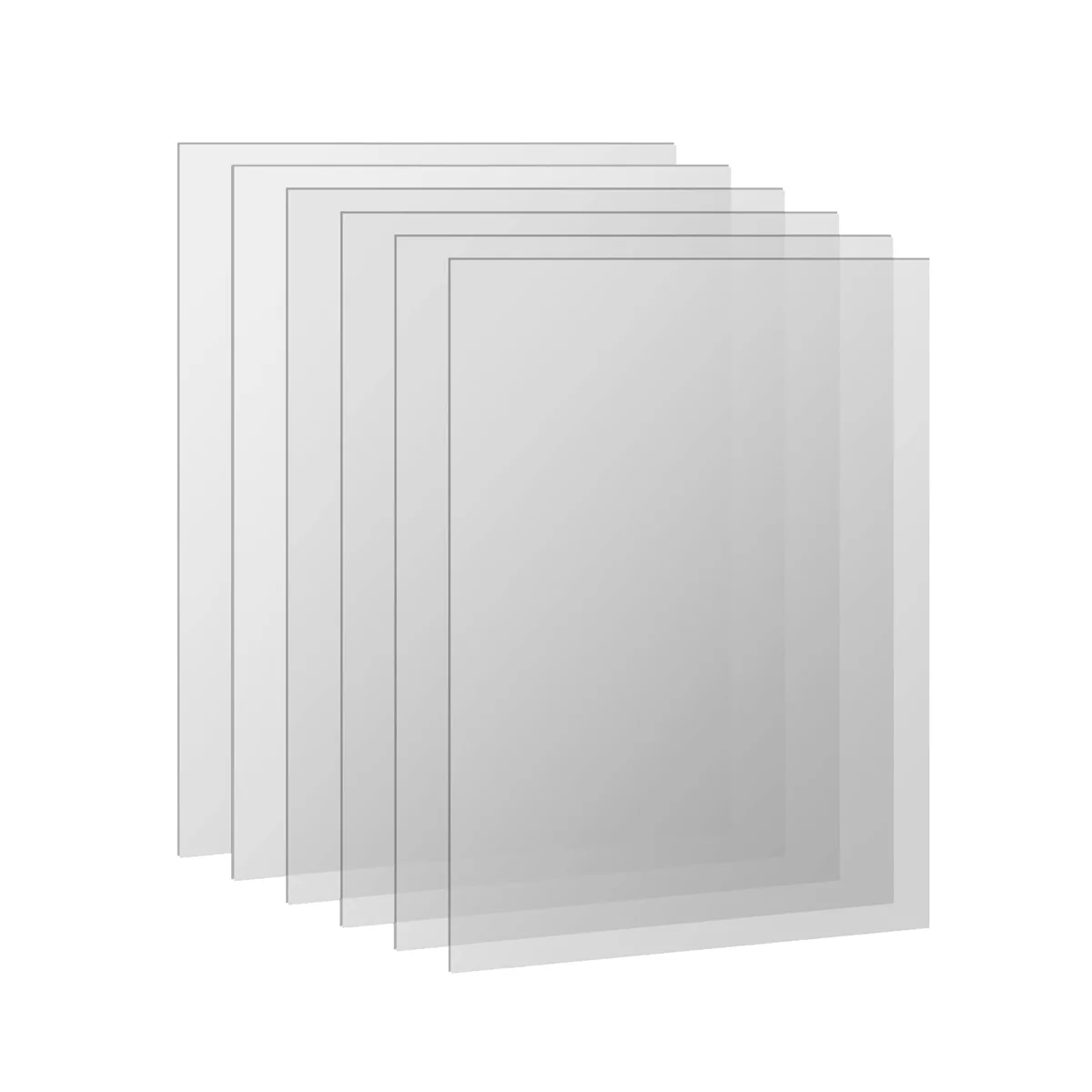 6 Pezzi Fep Film 260X200X0.15Mm Per Anycubic Photon M3/M3 Plus/Mono X, Elegoo Saturn/Saturn S/4K Lcd Stampante 3D