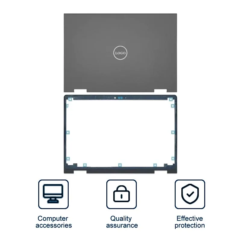 DELL Inspiron 13MF 5368 5378 5379 P69G 용 터치 노트북 케이스, 노트북 LCD 후면 커버, 전면 베젤 경첩, 팜레스트 하단 케이스, 신제품