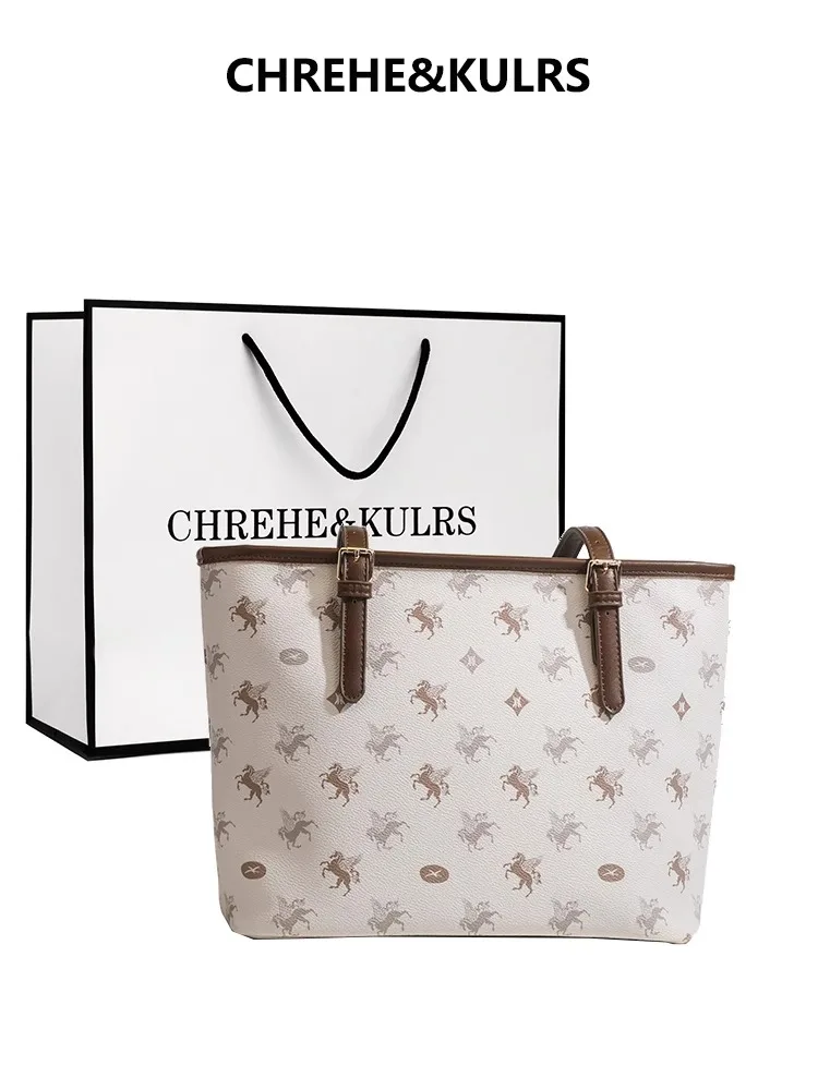 حقيبة جلدية متعددة الاستخدامات للنساء، مصممة كحقيب...