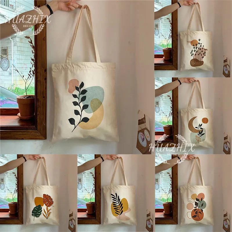 Line Art Canvas Tote Bag – Boho Sanctuary