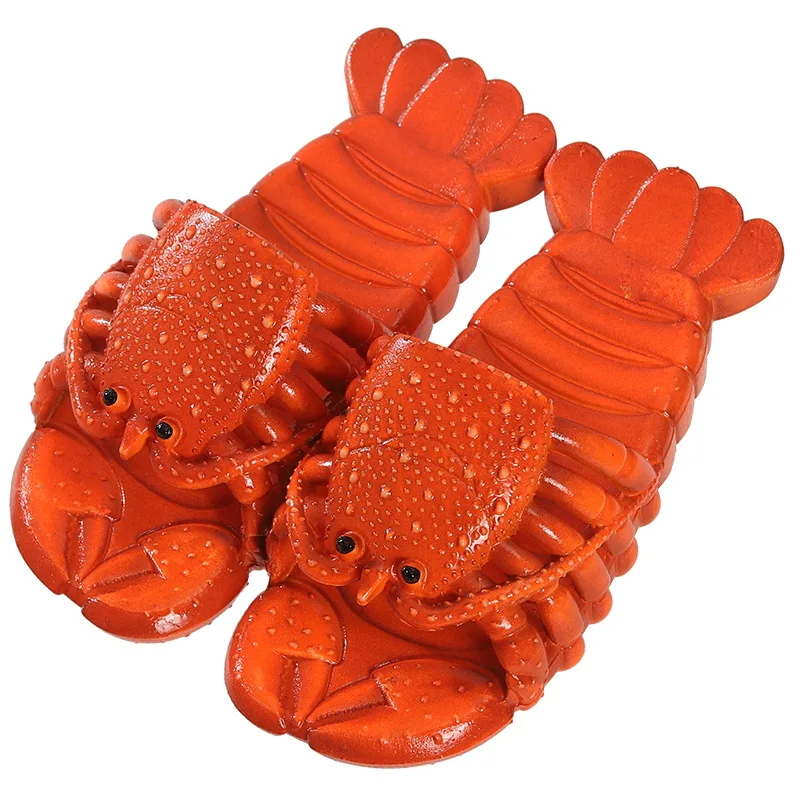 extra wide fit children's shoes Children Runway Lobster Slippers Boy Girl Funny Animal Summer Flip Flops Kids Cute Beach Shower Casual Shoes extra wide children's shoes Children's Shoes