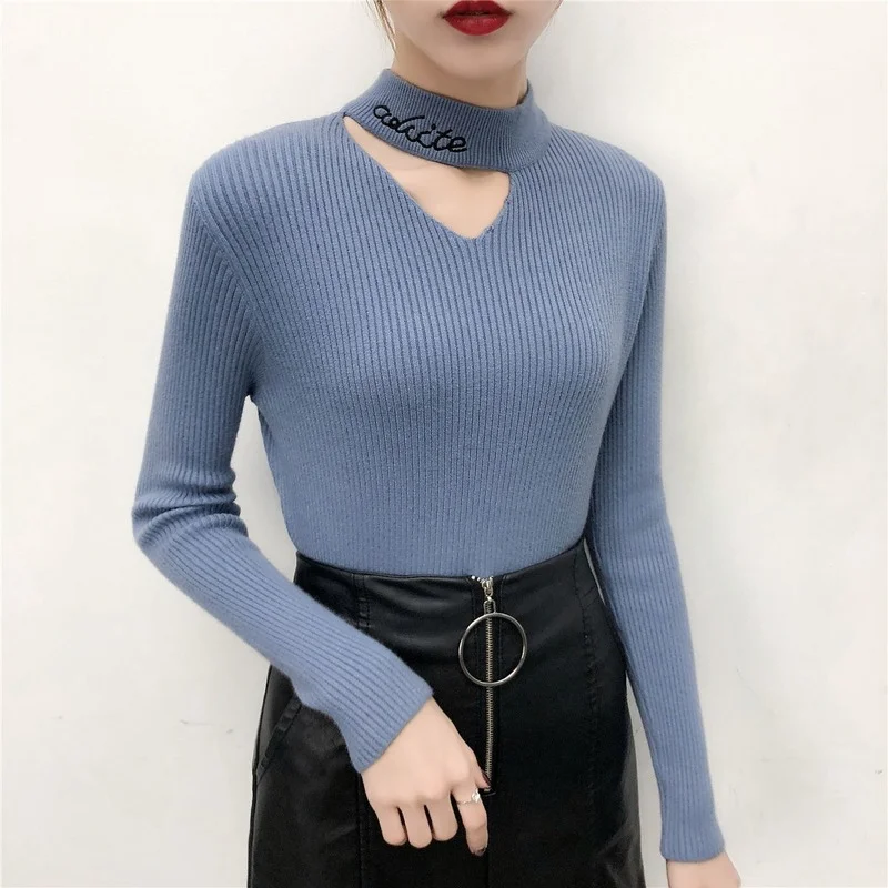 Turtleneck Sweaters for Women Kawaii Cashmere Sweater Woman