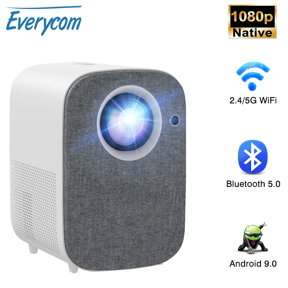 TouYinger Everycom L8 LED Projector Full HD Home Theater Cinema Projectors WIFI Android Portable Beamer MINI Smart TV