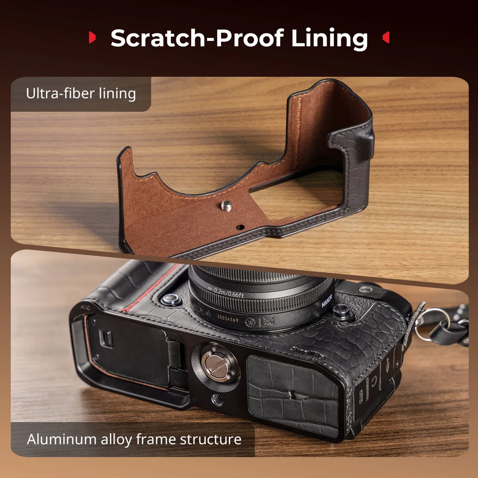 SmallRig Z f Leather Case Kit for Nikon Z f with Shoulder Strap