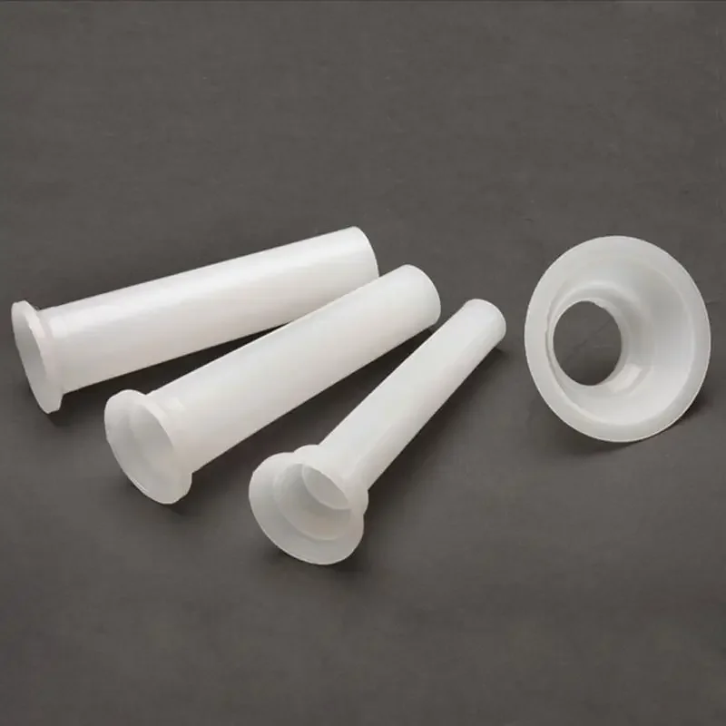 Sausage Stuffer 4pc/Set Meat Nozzles for Grinder Meat Filling Funnel Sausage Casing Fillers Sausage Ham Maker Grinder Poultry Tool Set