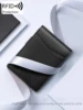 Minimalist men's RFID blocking ultra-thin 12-card wallet 5
