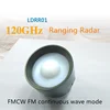 LDRR01 and LDRR03 uses FMCW frequency modulated continuous wave mode ranging radar Millimeter wave radar 20 m 120GHz 1