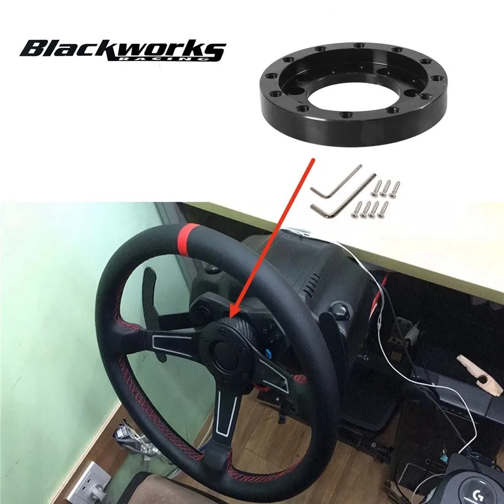 For Logitech G27 G29 Steering Wheel Flat Disc Replacement Parts Black