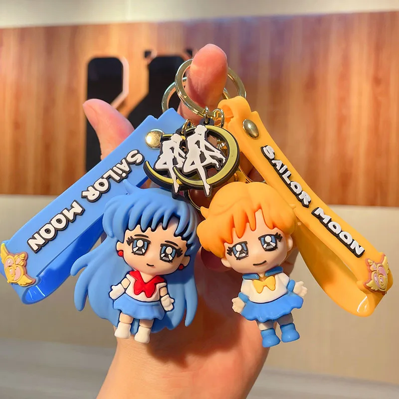 セーラームーン-ルナアクションフィギュア,キーホルダー,アニメ