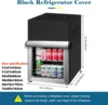 Mini Refrigerator Dust Cover Compatible with Refrigerators,   Waterproof Dustproof Mini Fridge Freezer Cover Protector Refrigera 5