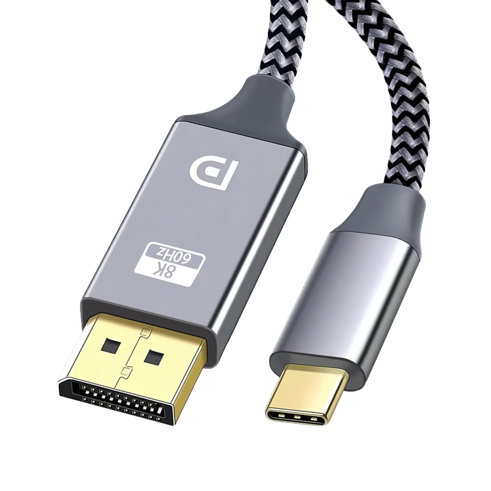ƺϿ USB C-÷ Ʈ 1.4 ̺, Ʈ 4/3 ȣȯ, 8K @ 60Hz, 4K @ 144Hz, 1.8M