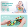 Animal Cloth Book Soft Story Book 0-36 Months Baby Early Education Toys Cartoon Animal Rustle Sound Baby Quiet Book Toys Gifts 6