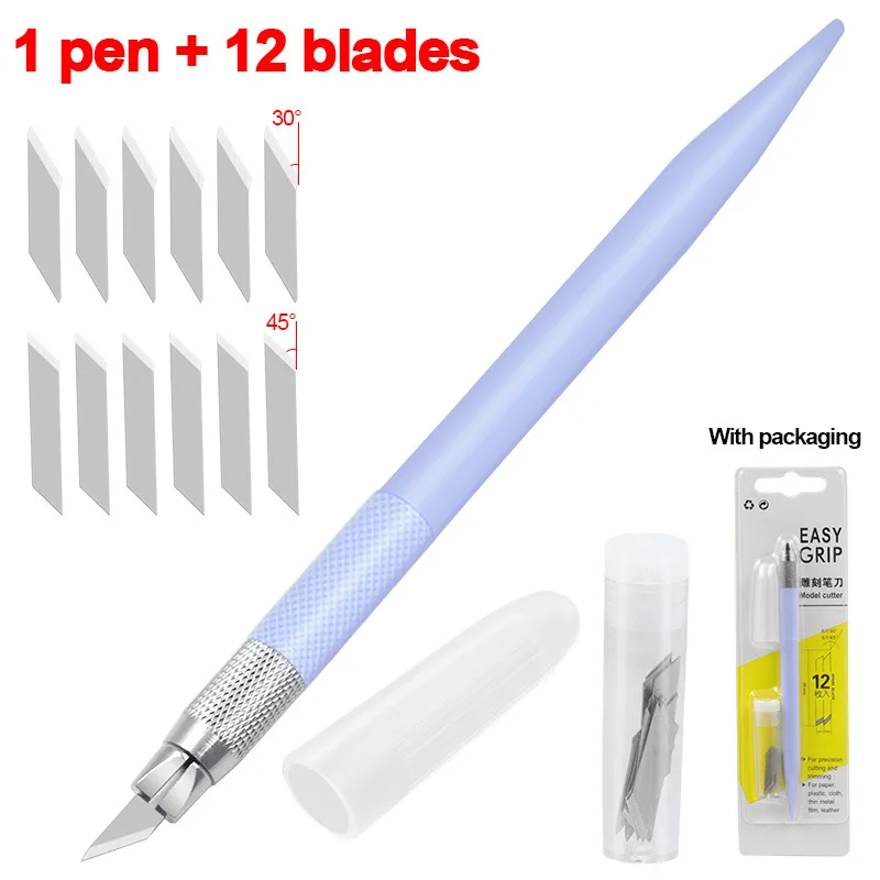 DIY Art Craft Cutting Tools 360 Rotating Blade Paper Cutter 3 Replace Knife Wear Resisting Cutting Tool Window Grilles Making rubber stamps for card making Scrapbooking & Stamps