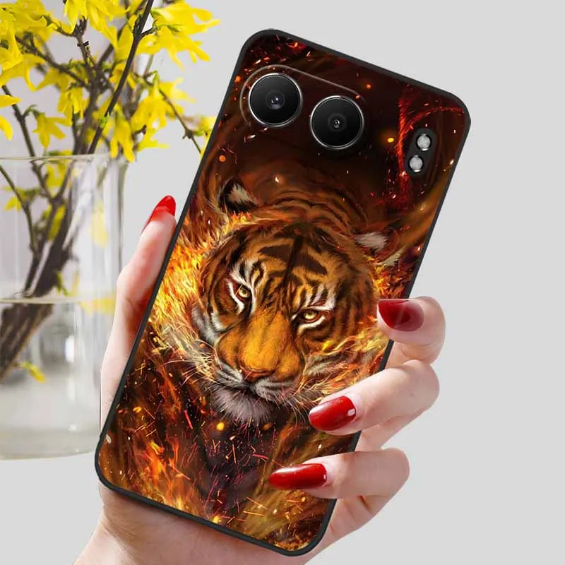 Luxury Silicone TPU Soft Bumper Case with Cute Cat Design for Oneplus Nord 4 - Premium Protective Cover