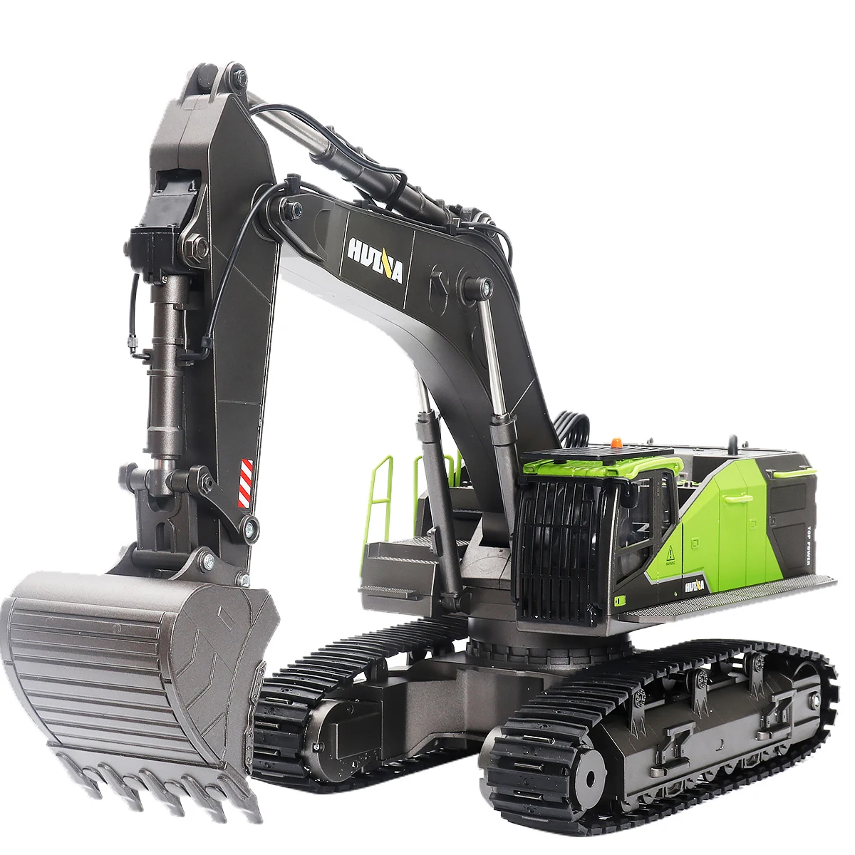 HUINA 1593 RC Excavator 22CH Dumper Truck Caterpillar Alloy 1/14 Tractor Loader 2.4G Radio Controlled Car Engineering Toys 2